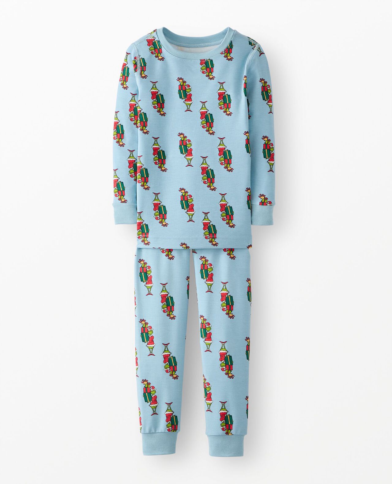 Dr. Seuss Grinch HannaSoft™ Stretch Pajama Set - Image 2