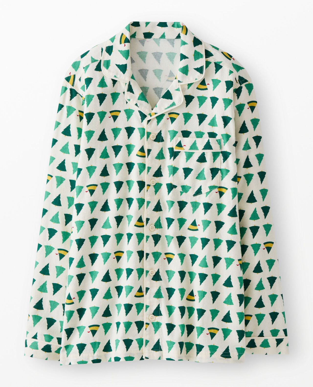 Adult Elf™ Flannel Pajama Top - Image 2