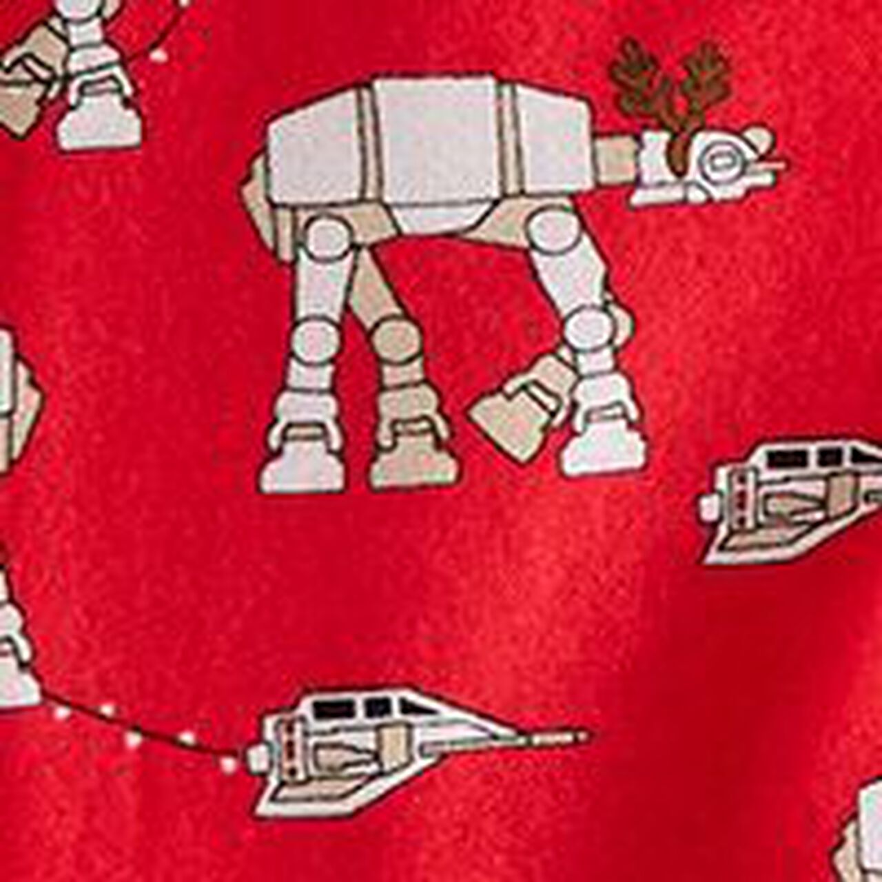 Adult STAR WARS™ Holiday Flannel Pajama Top - Image 6