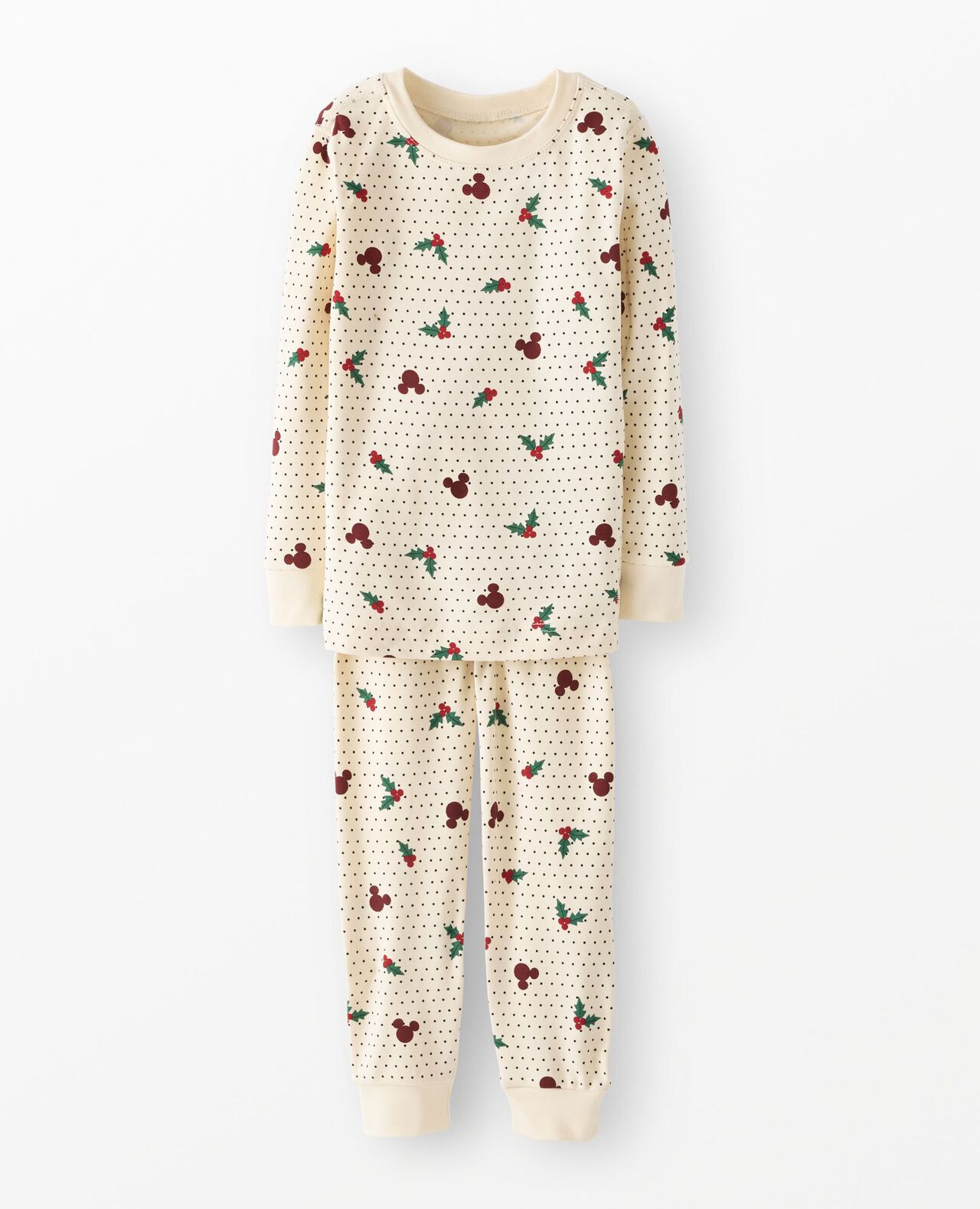 Disney Mickey Mouse Holiday HannaSoft™ Stretch Pajama Set