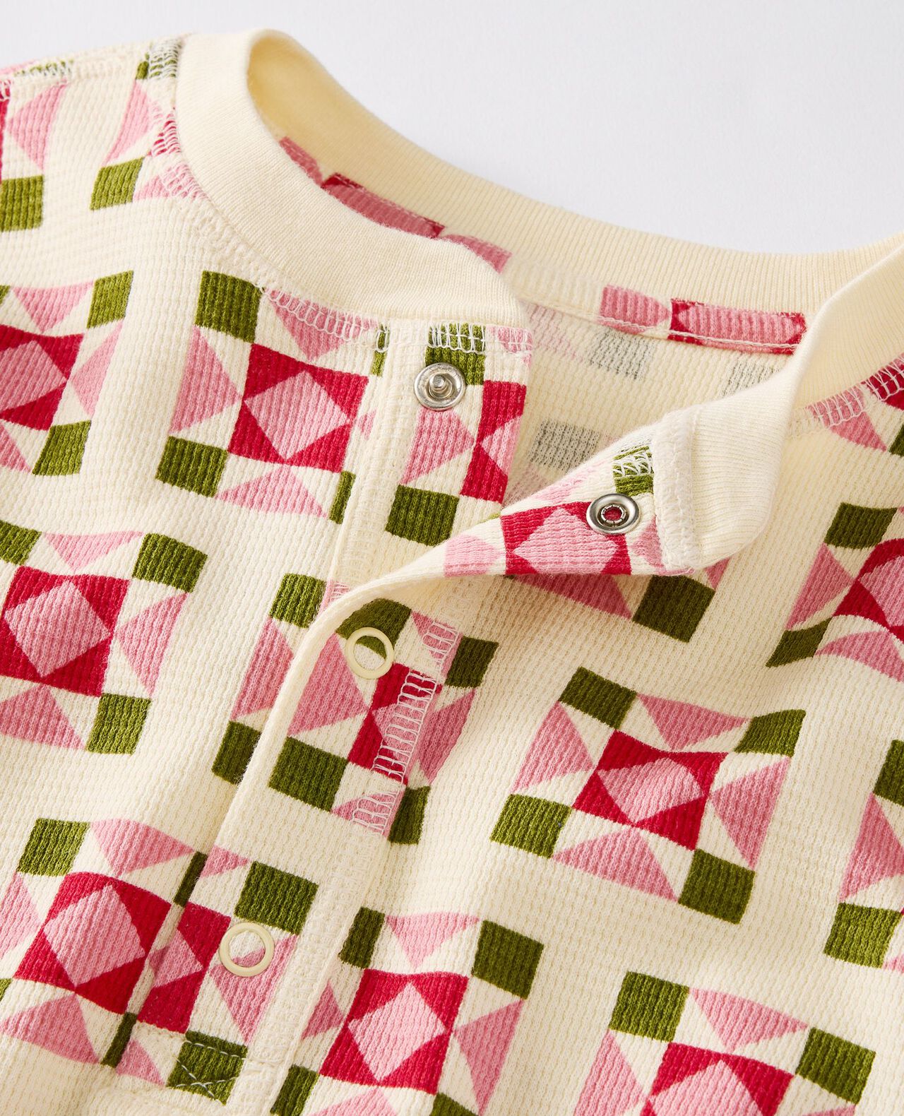 Holiday Waffle Pajama Set - Image 2