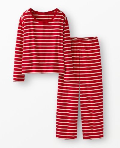 Women's Wide Leg Pajama Set