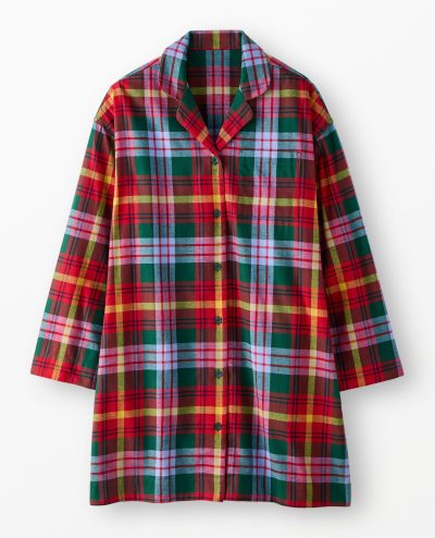 Women's Holiday Flannel Nightshirt