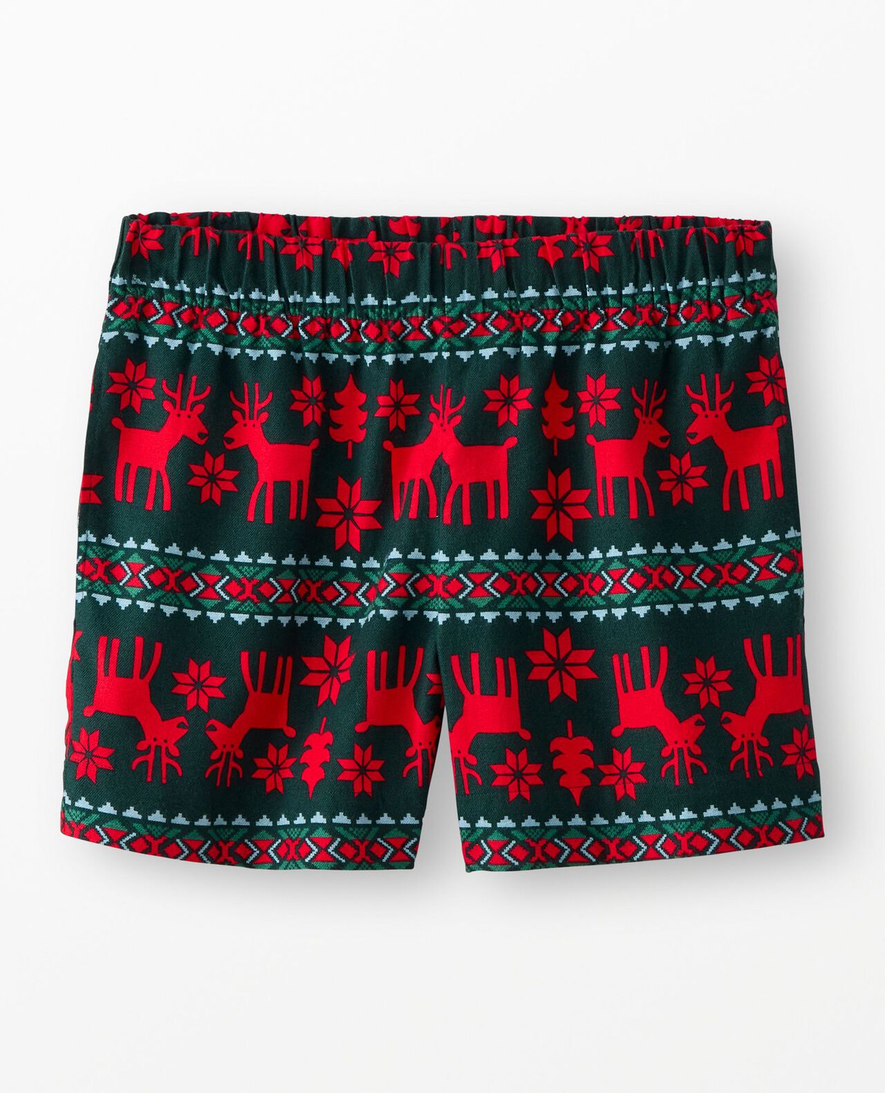 Women's Holiday Flannel Pajama Shorts