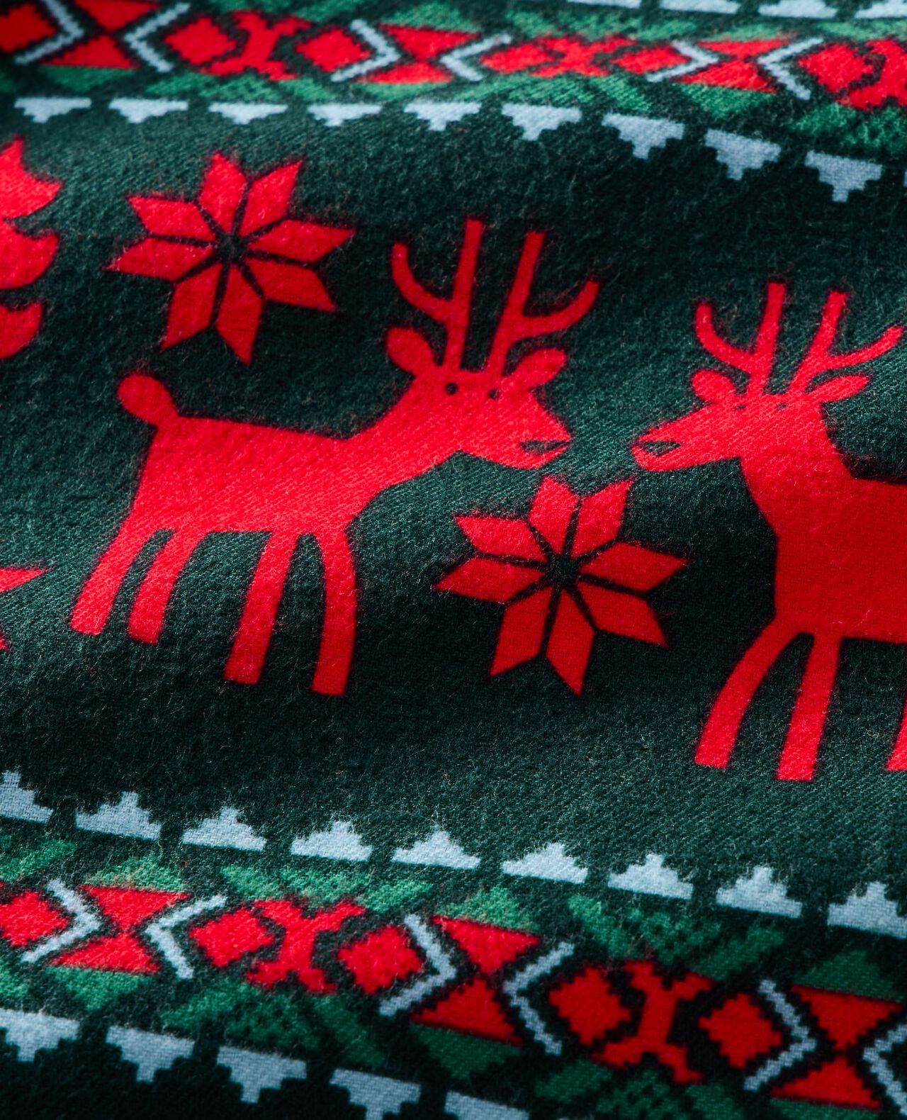 Women's Holiday Flannel Pajama Shorts - Image 2