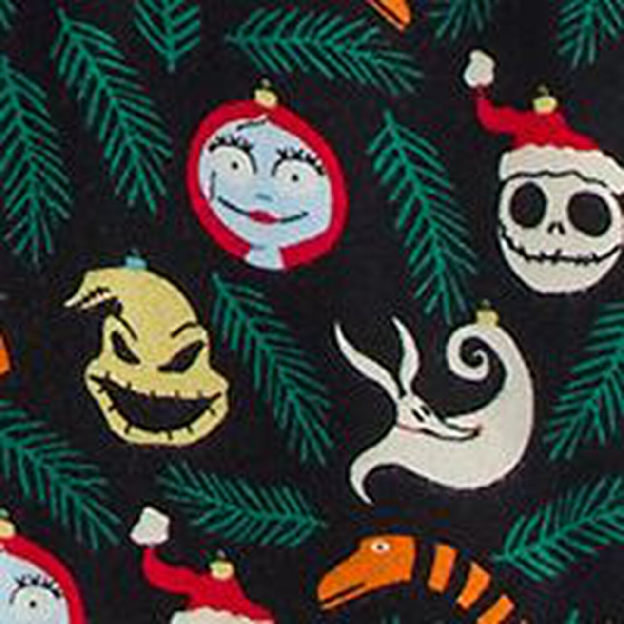 Women's Disney Tim Burton's The Nightmare Before Christmas Flannel Pajama Set - Image 5