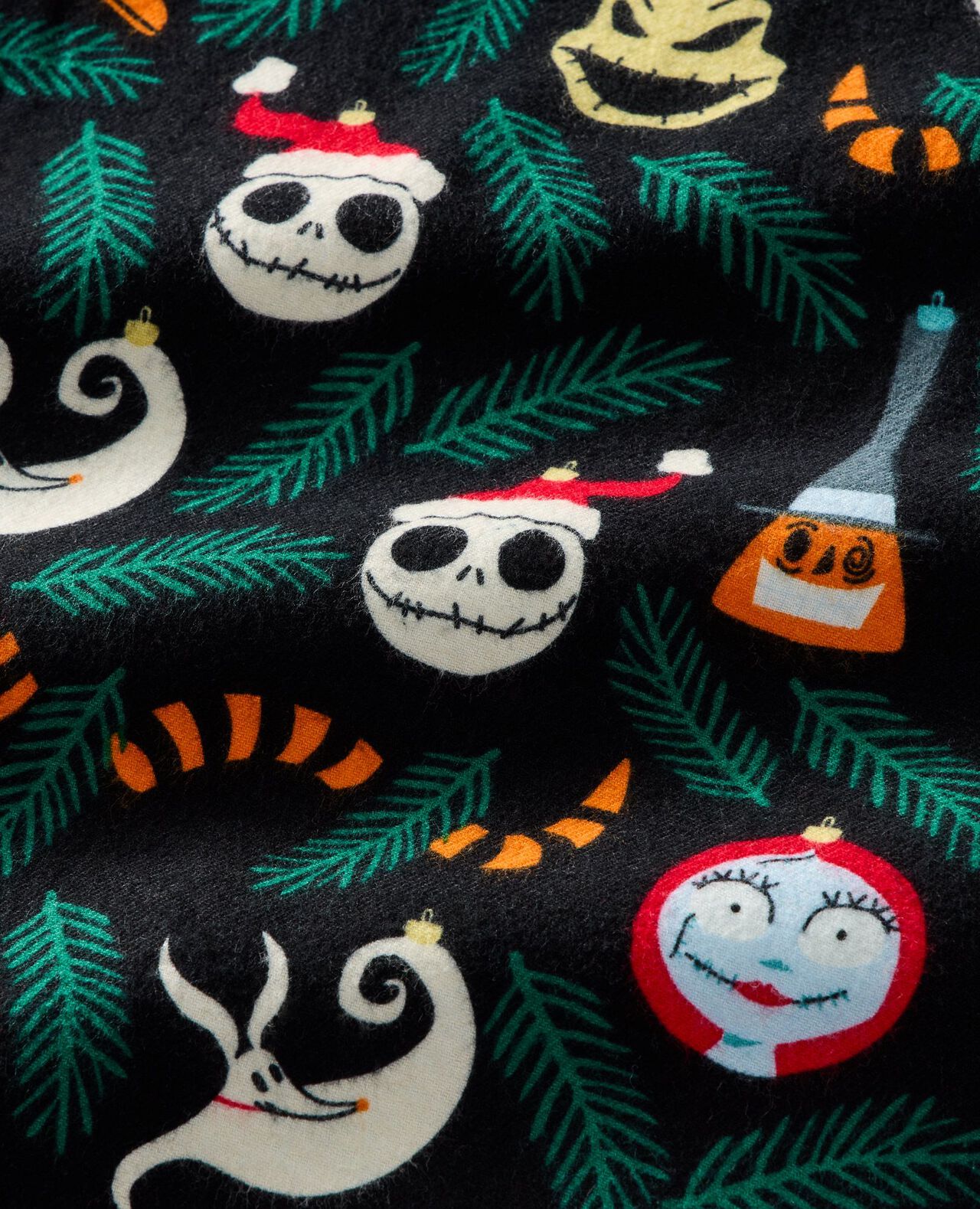 Women's Disney Tim Burton's The Nightmare Before Christmas Flannel Pajama Set - Image 2