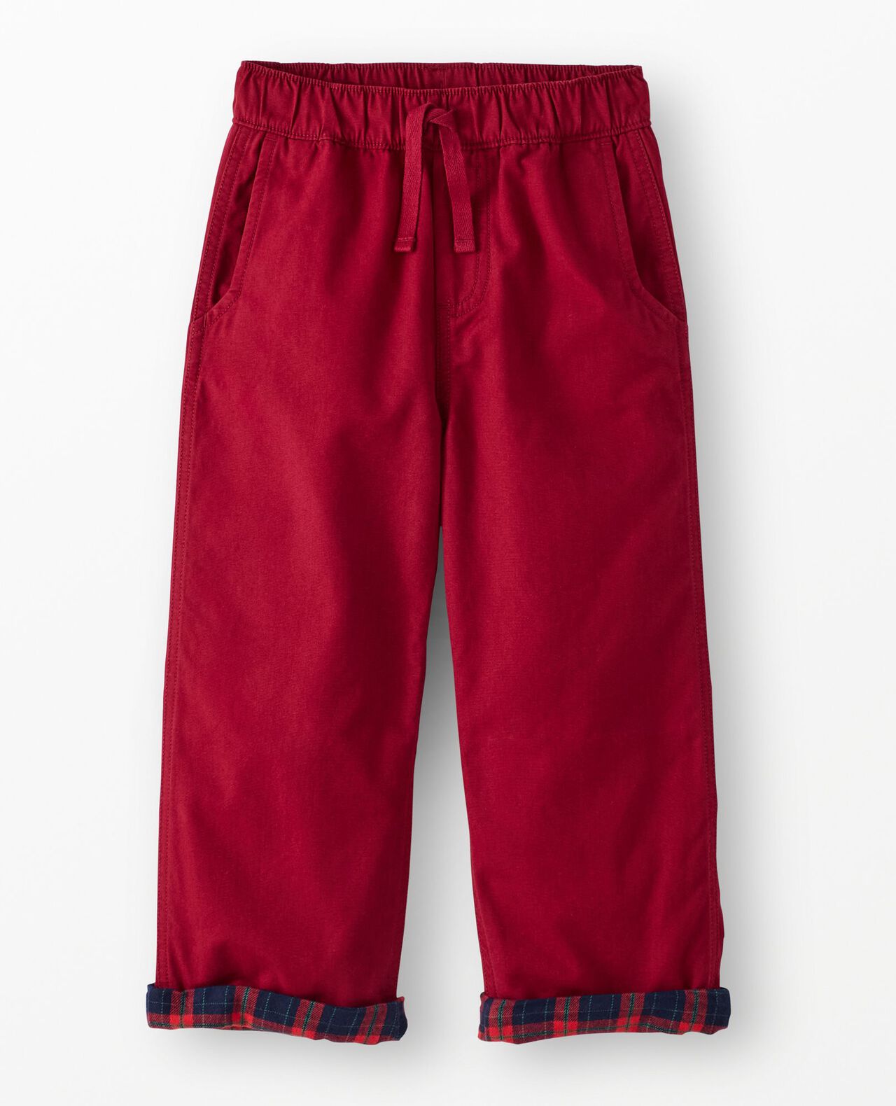 Canvas Pull-On Lined Pants