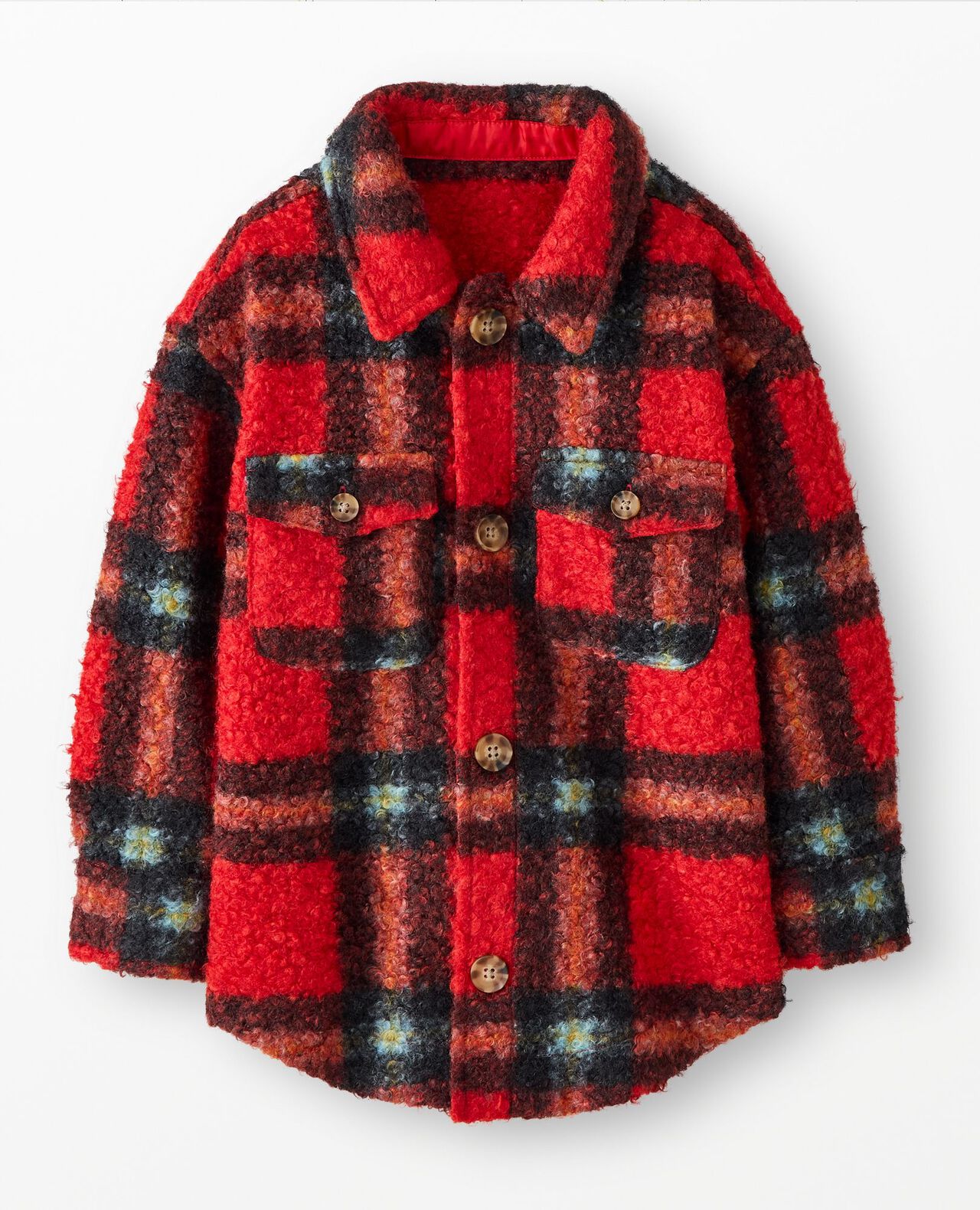 Faux Shearling Button Up Shacket - Image 2