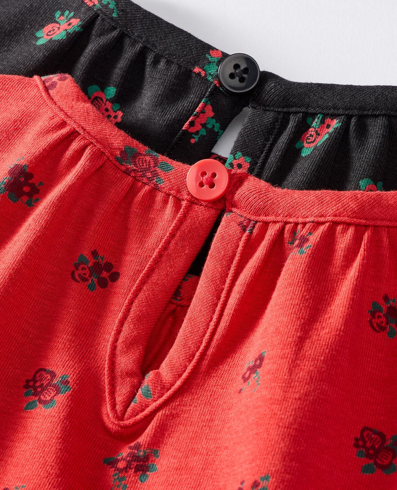 Baby Long Sleeve Smocked Dress & Bloomers Set - Image 3
