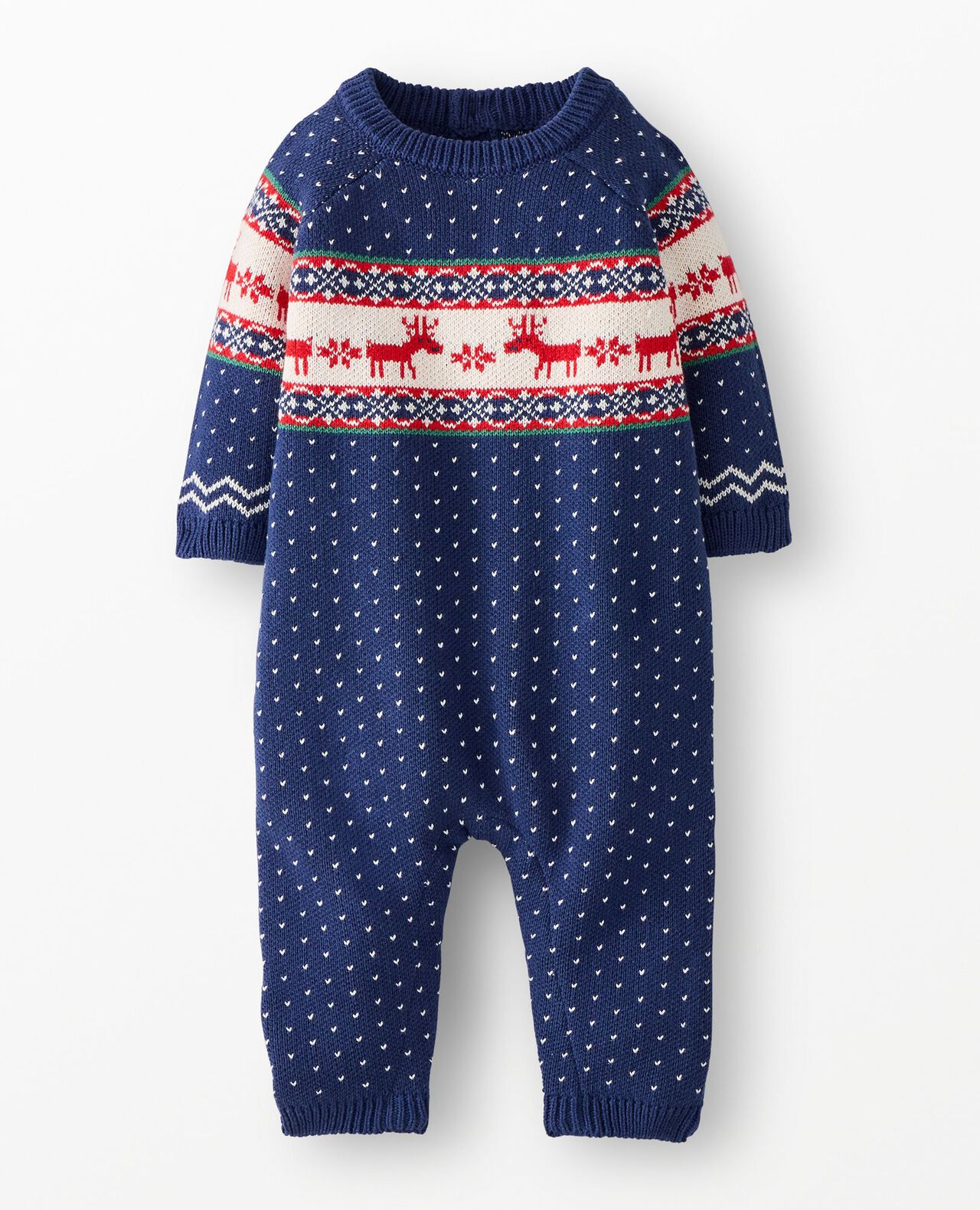 Baby Holiday Sweater Romper