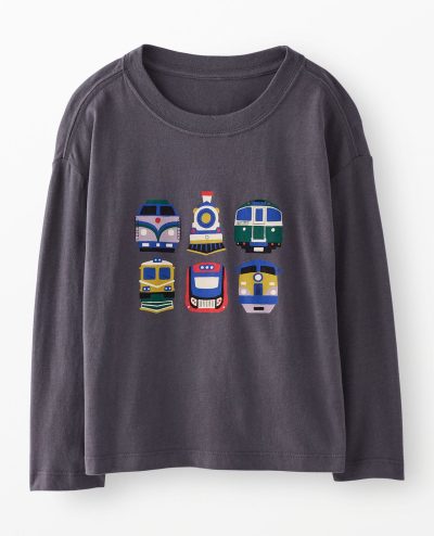 Holiday Long Sleeve Relaxed Fit T-Shirt