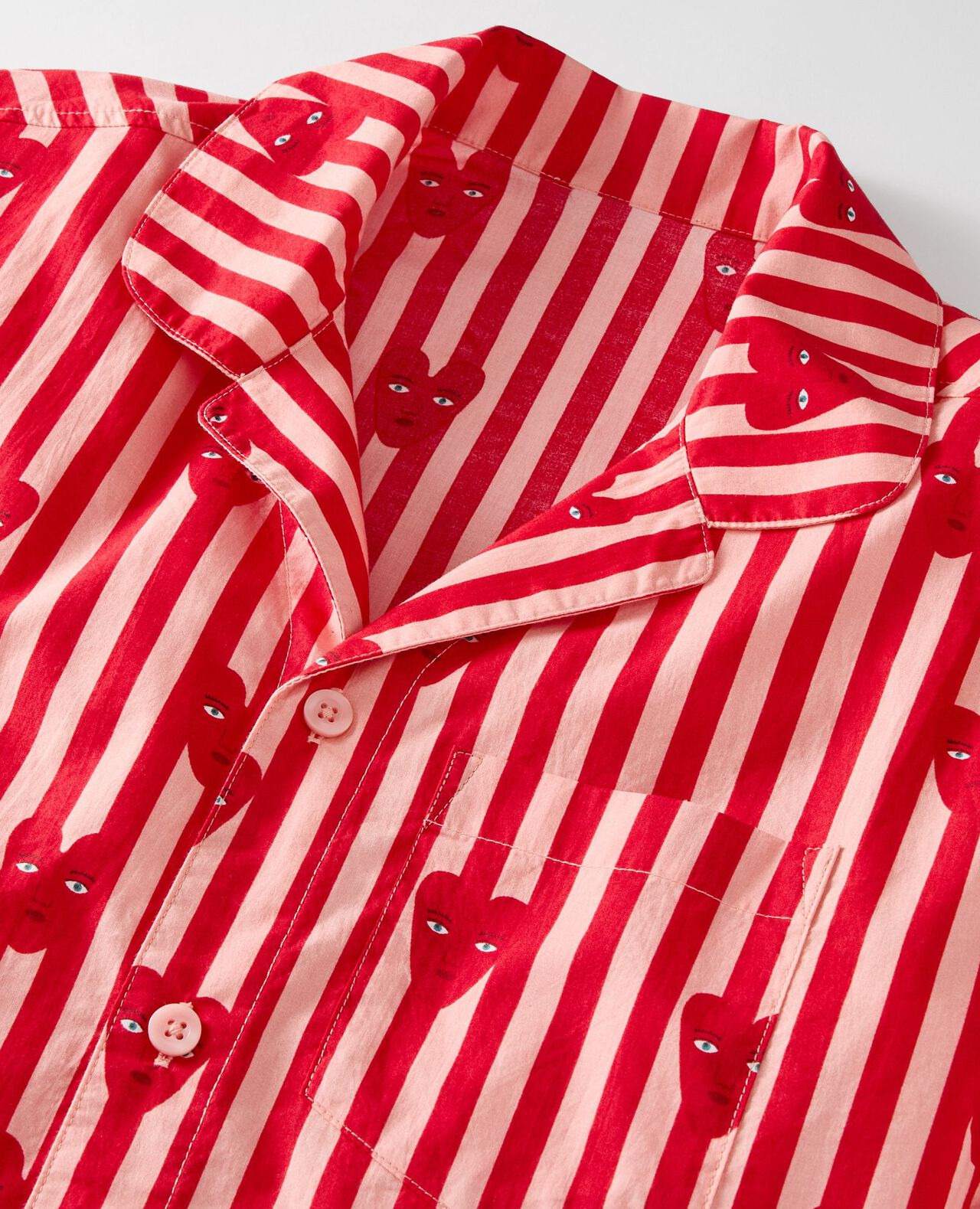 Adult Oeuf Long Sleeve Poplin Pajama Set - Image 2