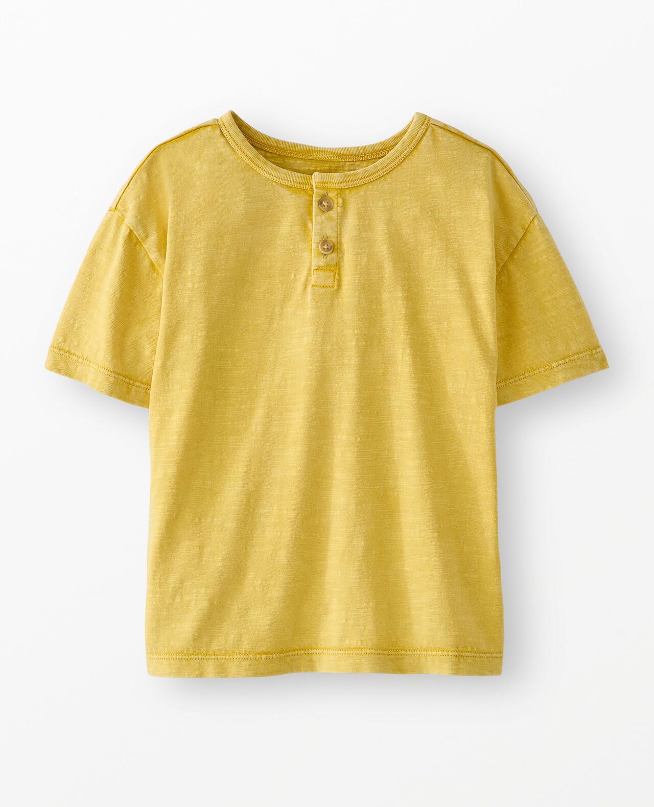 Relaxed Fit Henley T-Shirt