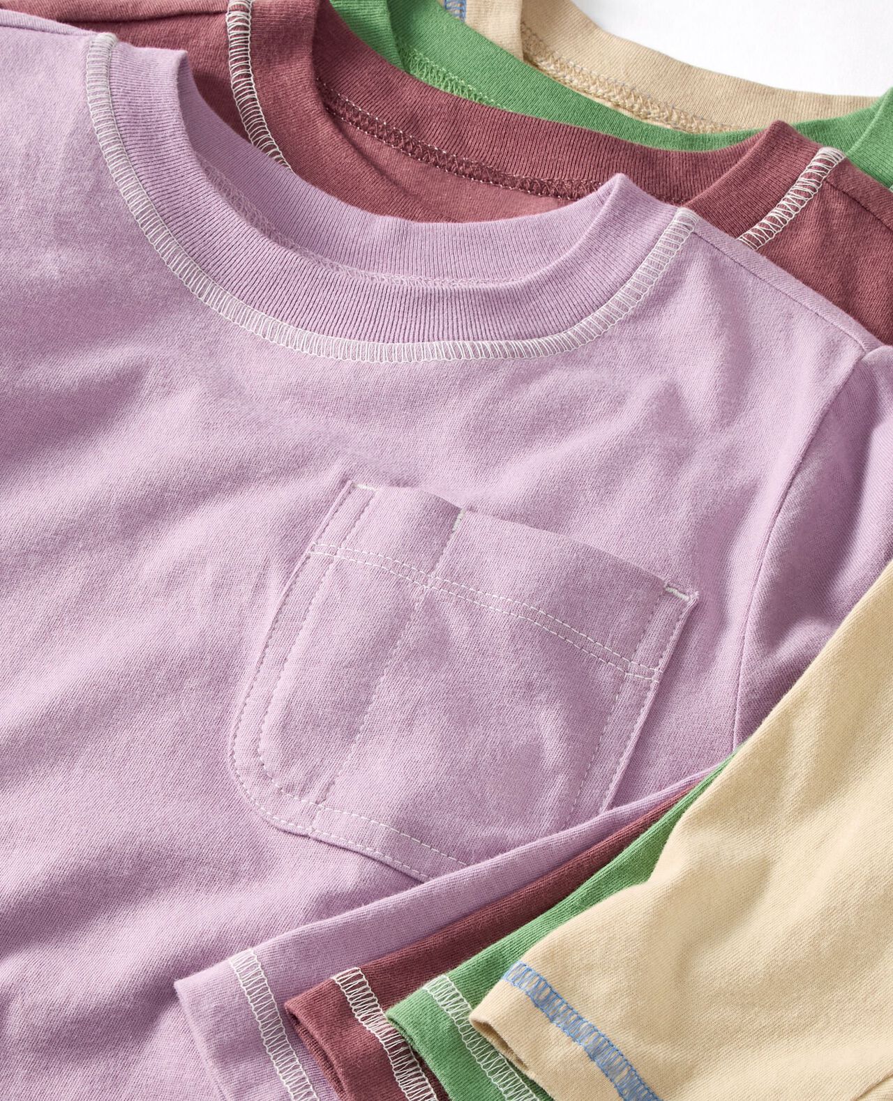 Long Sleeve Relaxed Fit Pocket T-Shirt - Image 3