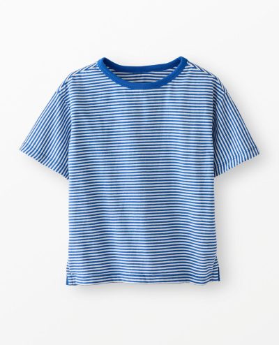 Relaxed Fit Mix-Striped T-Shirt