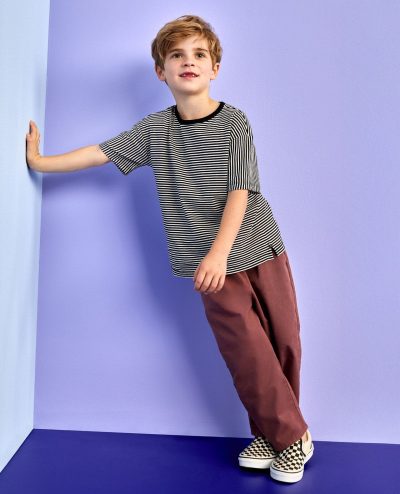 Twill Barrel Pants