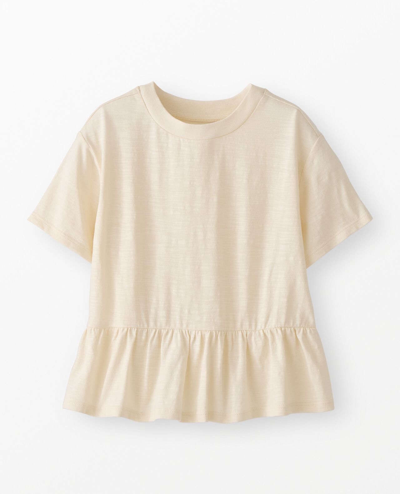 Relaxed Fit Peplum T-Shirt - Image 2