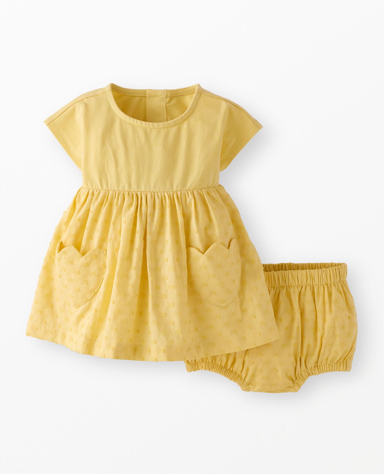 Baby Tulip Pocket Dress & Bloomers Set - Image 2