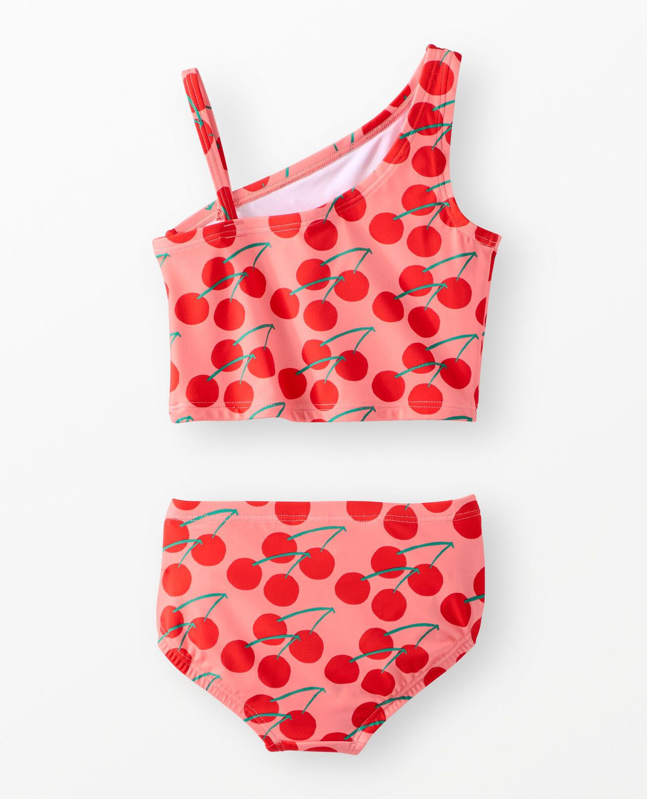 Two-Piece Asymmetrical Strap Swimsuit - Image 3