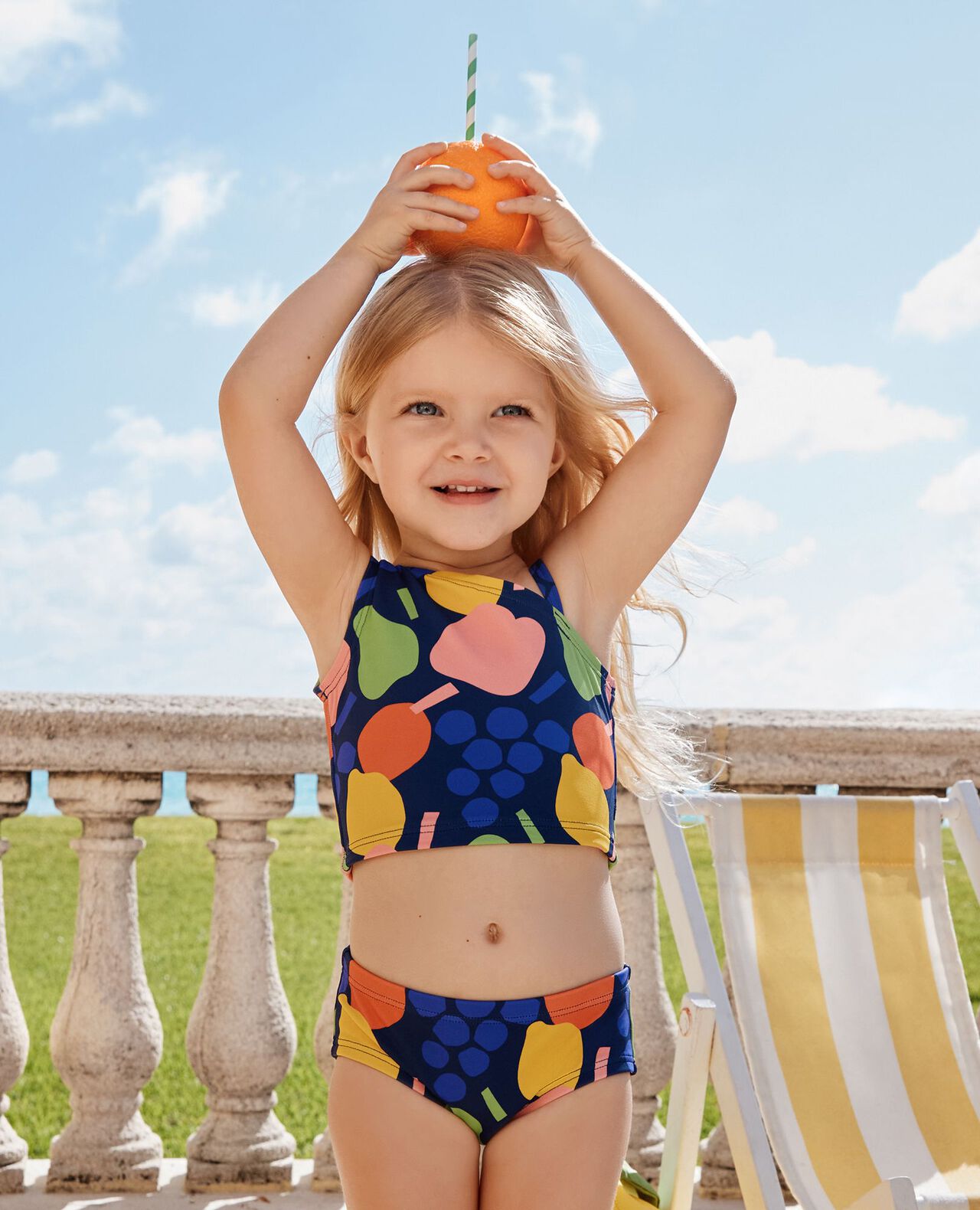 Two-Piece Asymmetrical Strap Swimsuit - Image 3