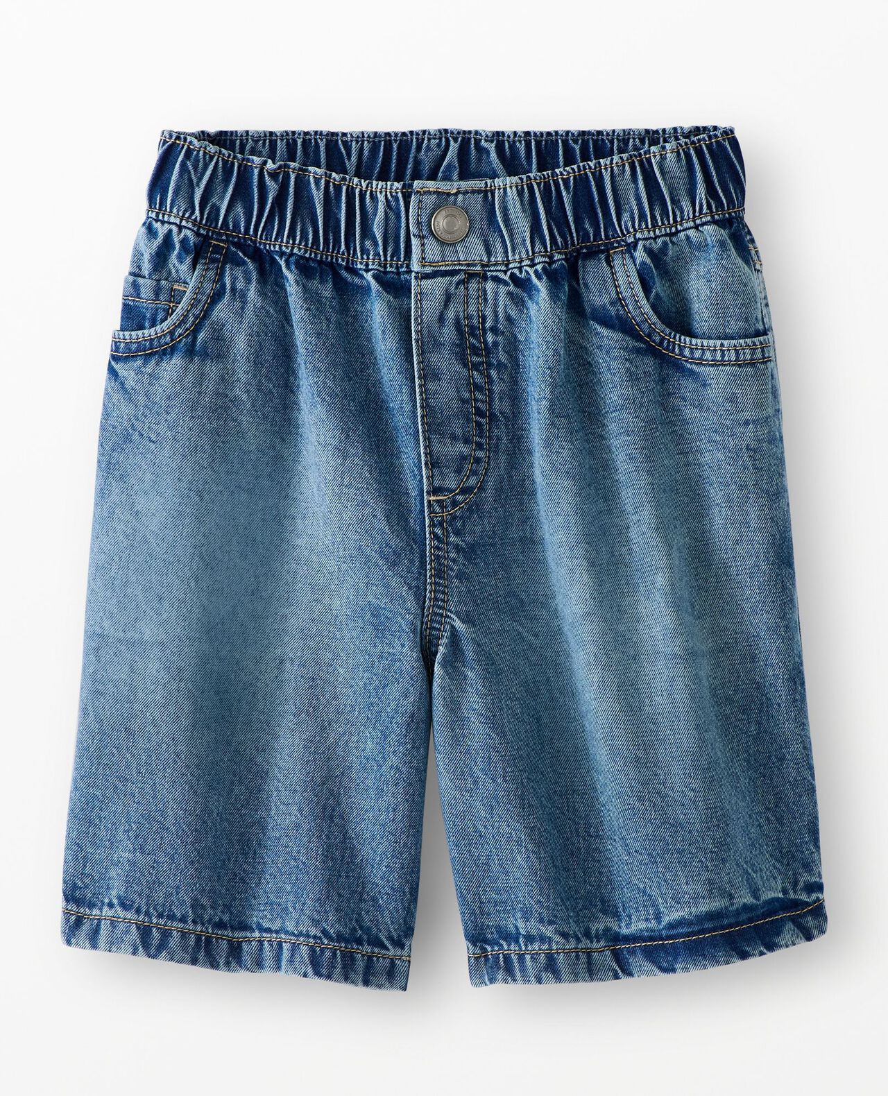 Loose Fit Denim Shorts