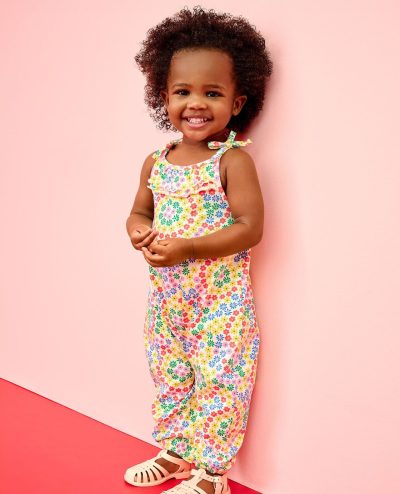 Baby Sleeveless Ruffle Romper