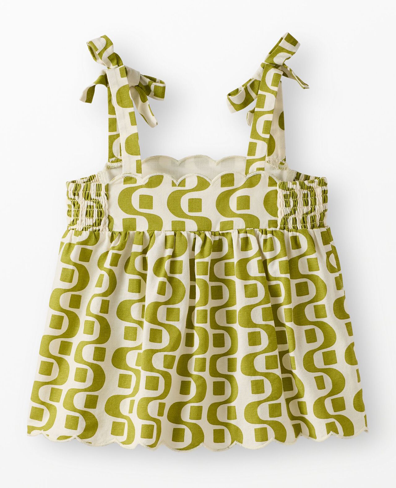 Sleeveless Linen Top & Wide Leg Pants Set - Image 2