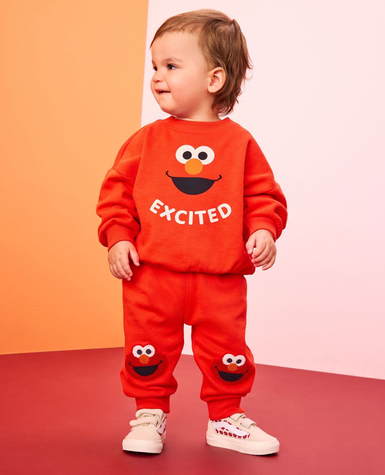 Sesame Street French Terry Sweatshirt & Sweatpants Set