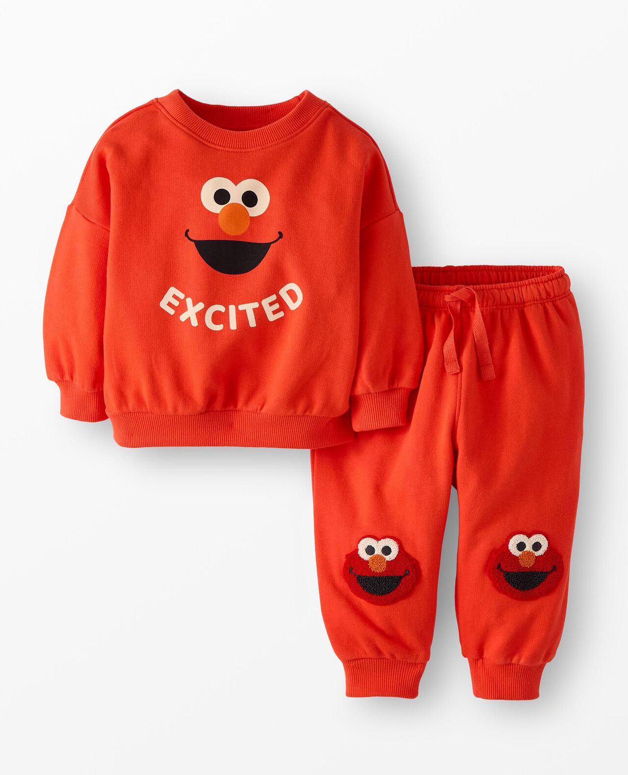 Sesame Street French Terry Sweatshirt & Sweatpants Set - Image 2
