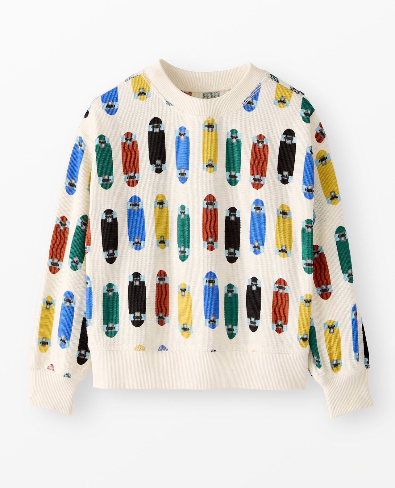 Waffle Crewneck