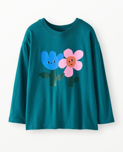 Long Sleeve Relaxed Fit Graphic T-Shirt
