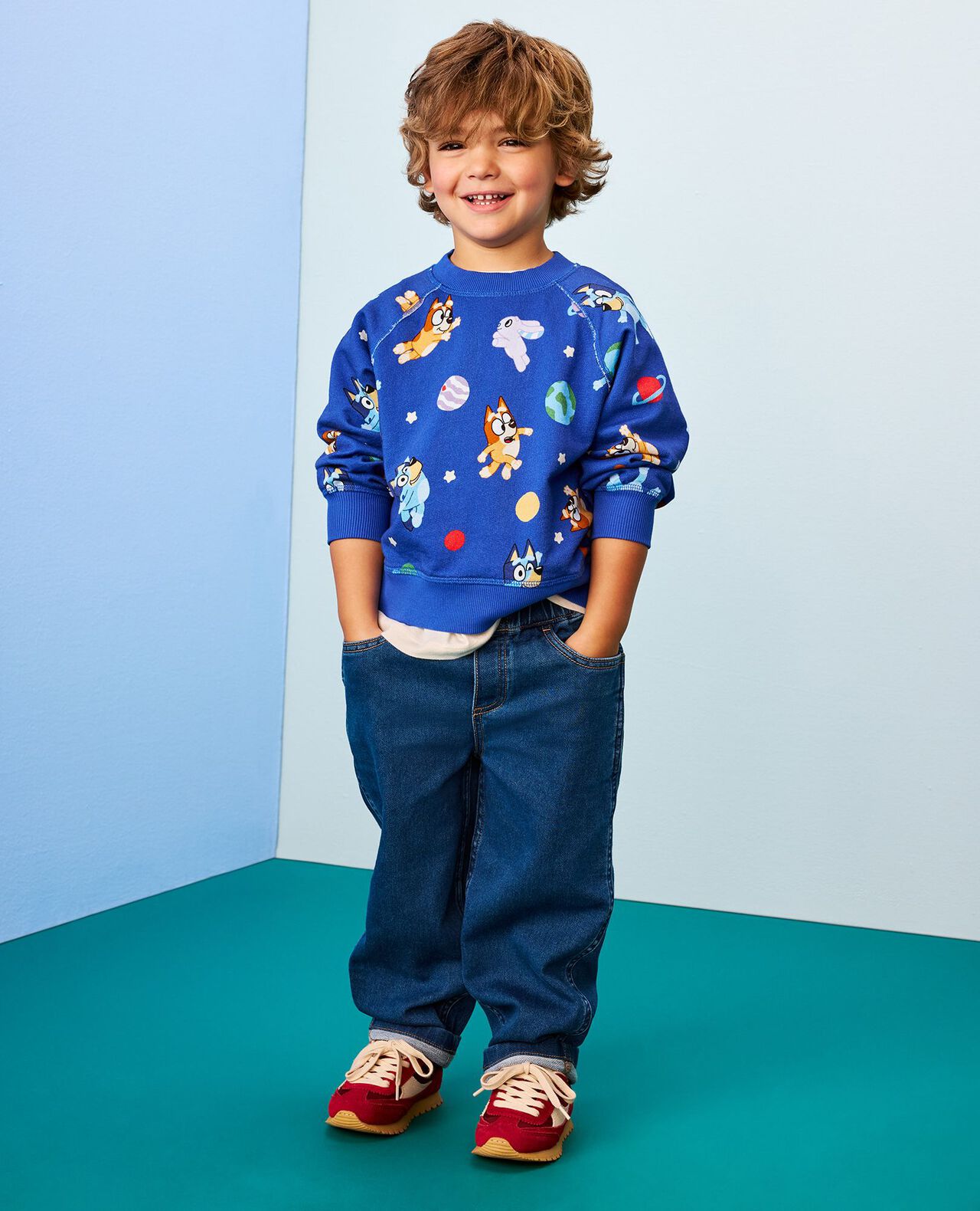 Supersoft Denim Barrel Pants - Image 4
