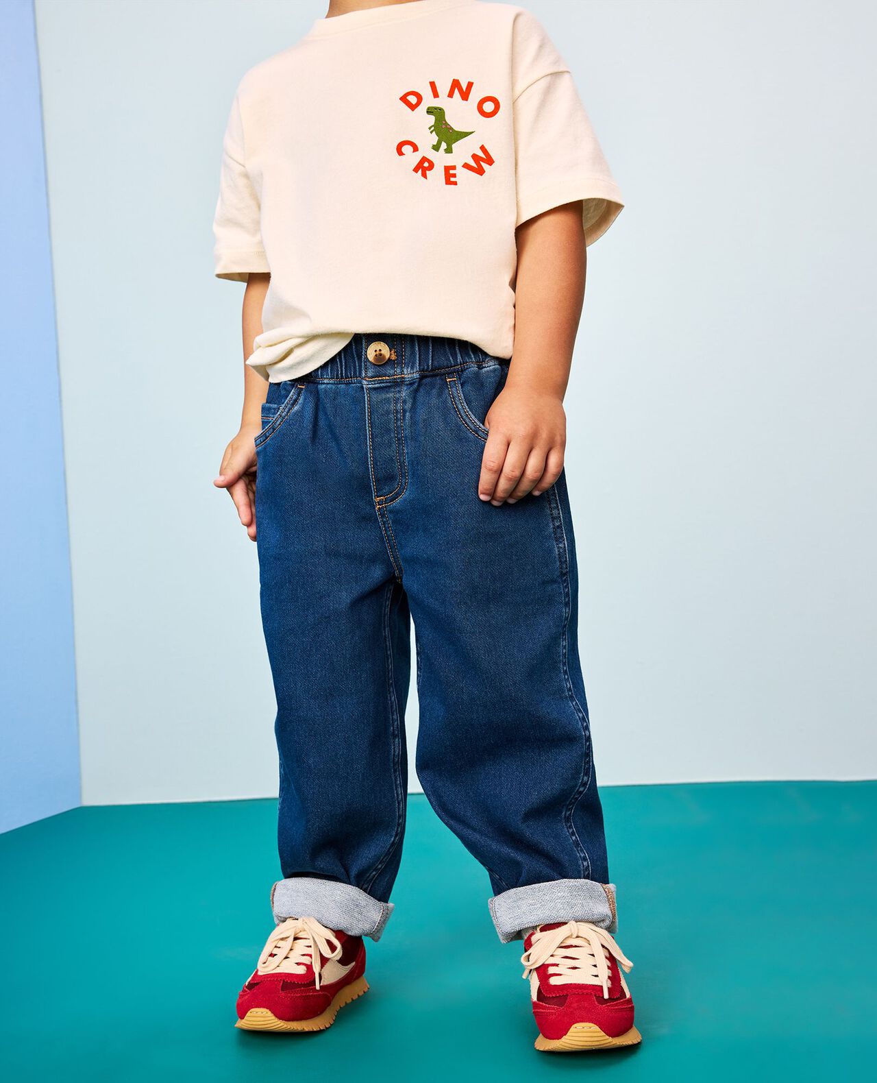 Supersoft Denim Barrel Pants - Image 5