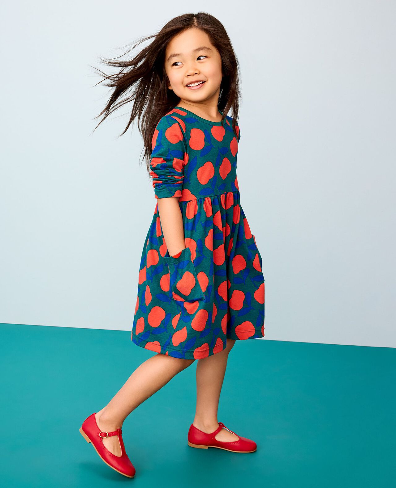 Long Sleeve Playground Dress with Pockets