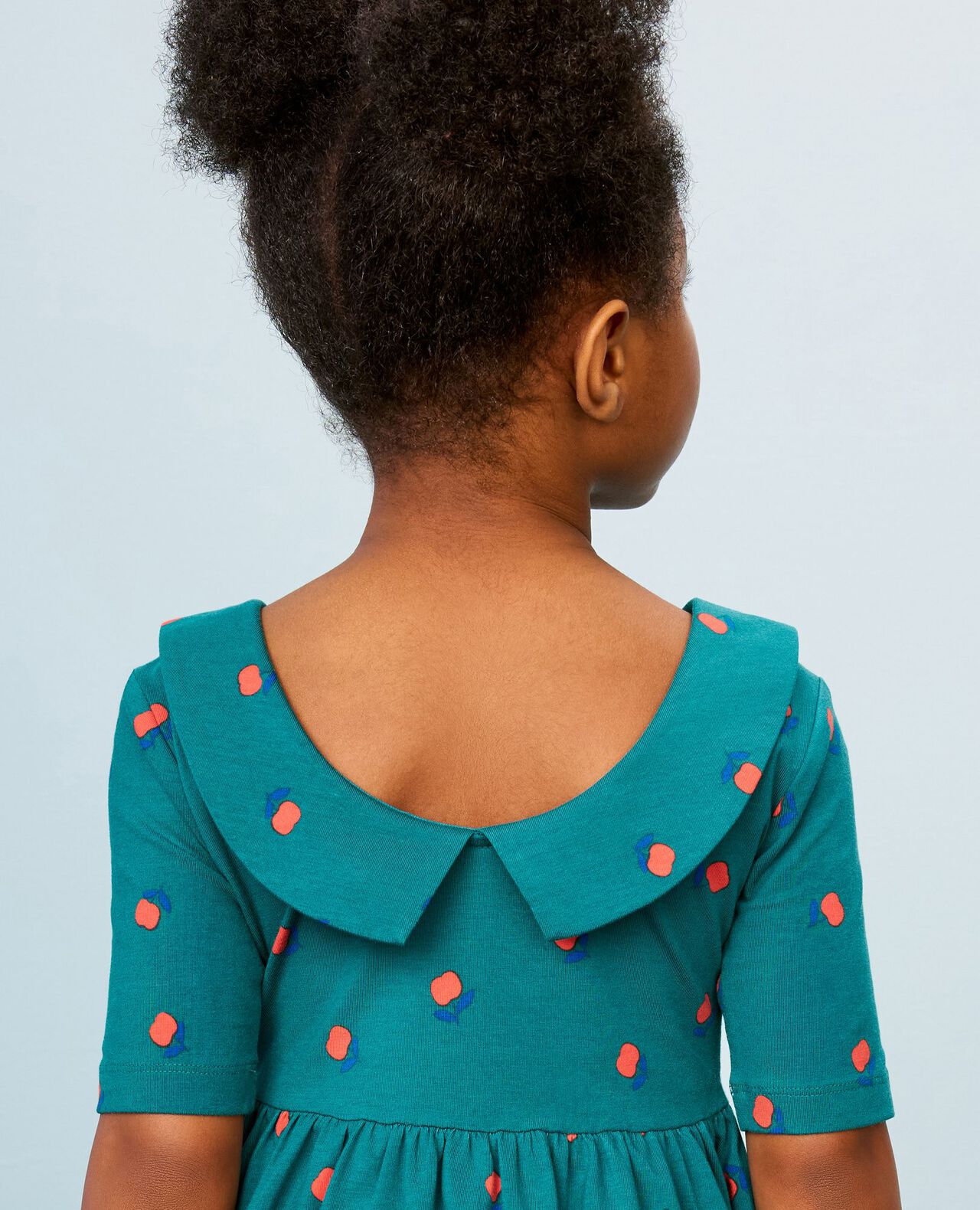 Collared Skater Dress with Pockets - Image 4