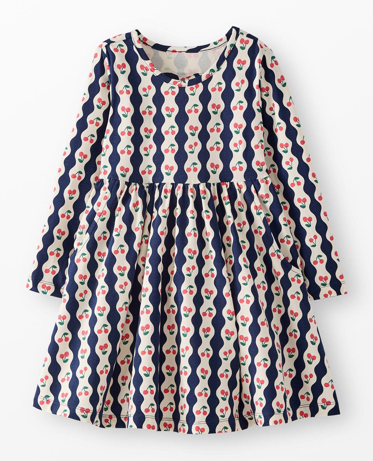 Heart-Back Skater Dress with Pockets - Image 2