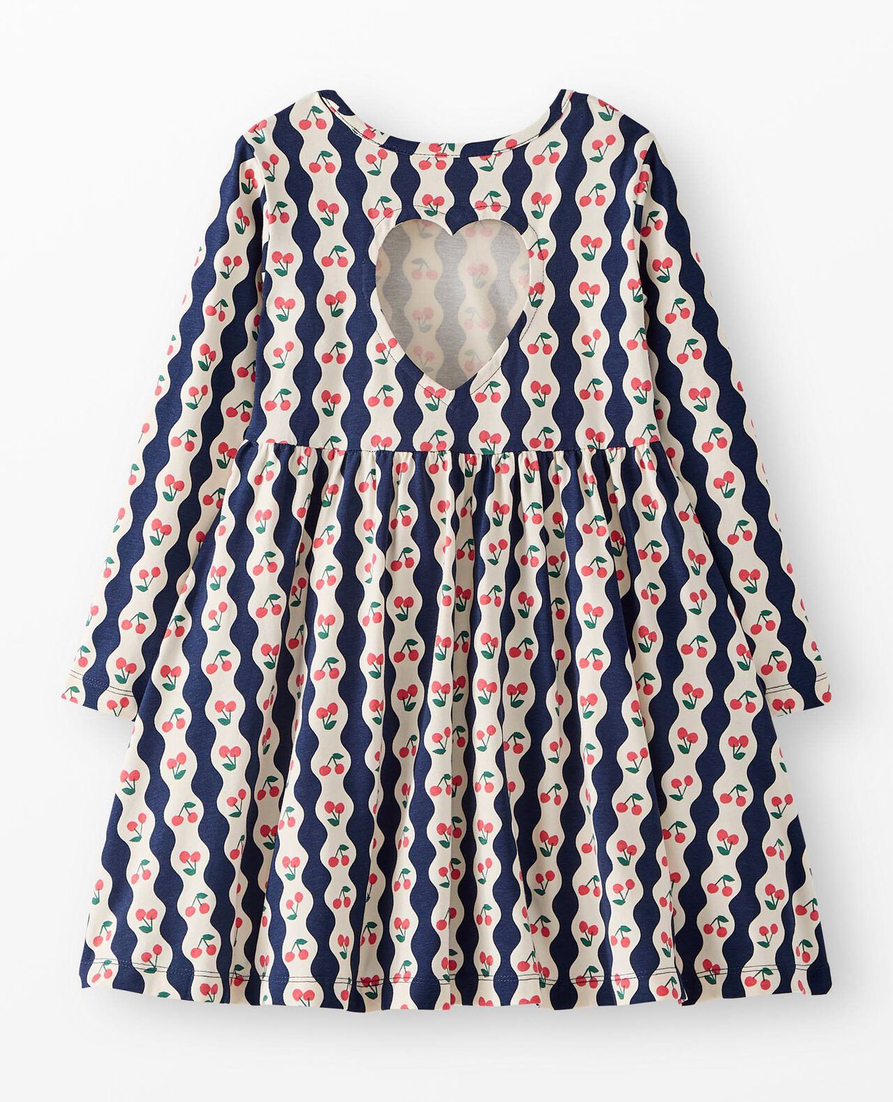 Heart-Back Skater Dress with Pockets - Image 3