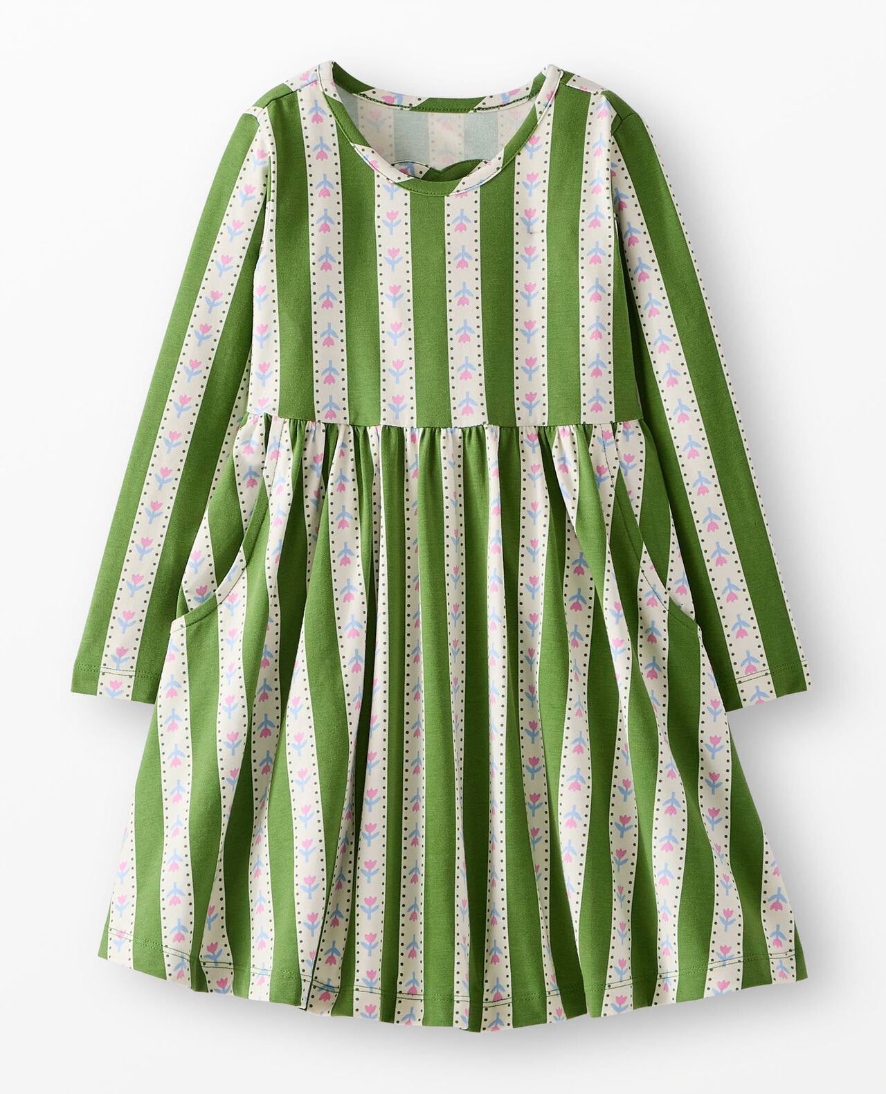 Heart-Back Skater Dress with Pockets - Image 2