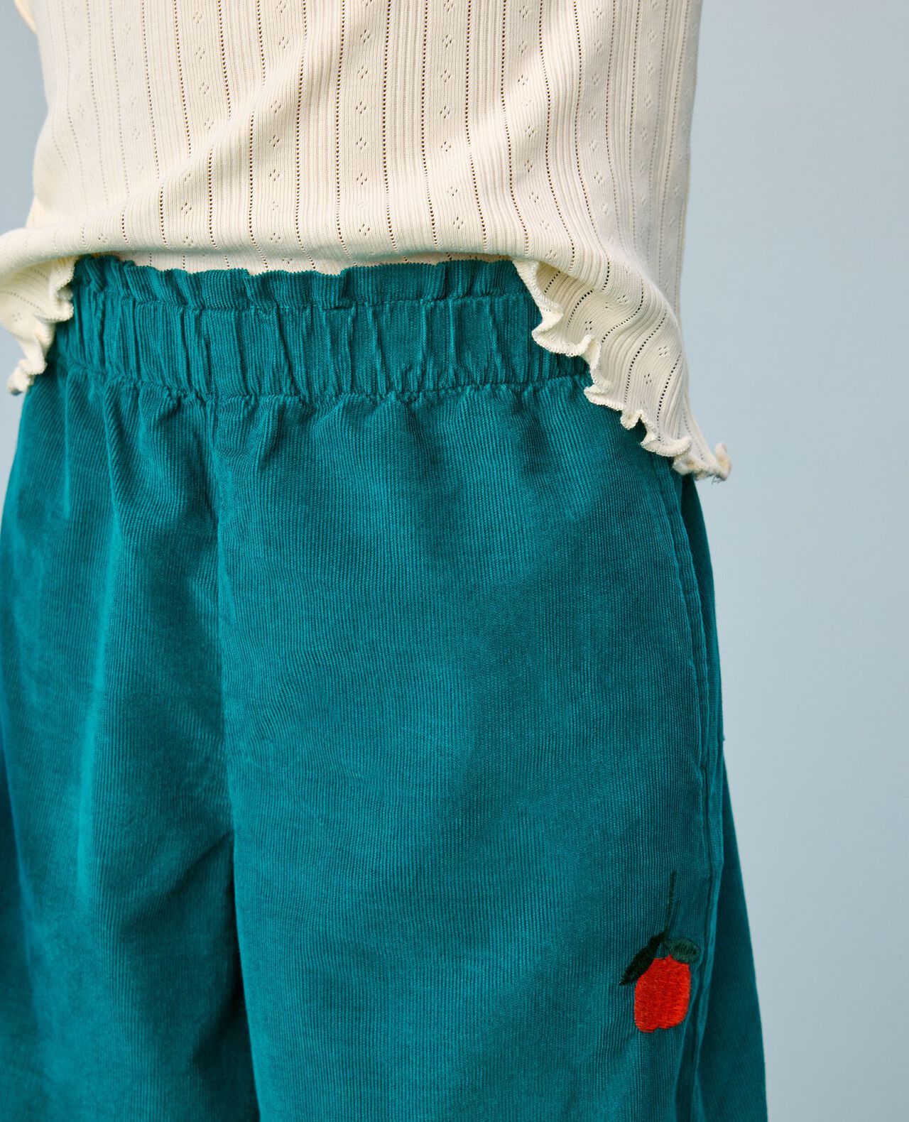 Wide Leg Corduroy Pants - Image 7