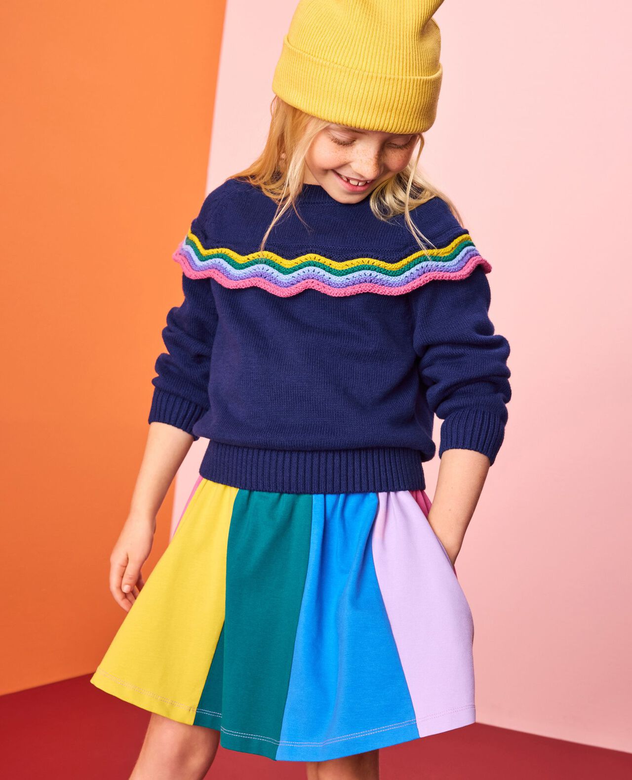 Rainbow Skater Skirt - Image 3