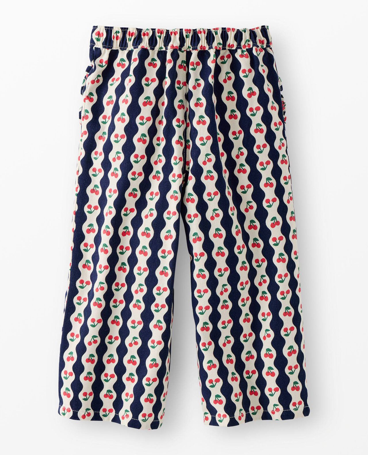 Wide Leg Twill Pants - Image 4