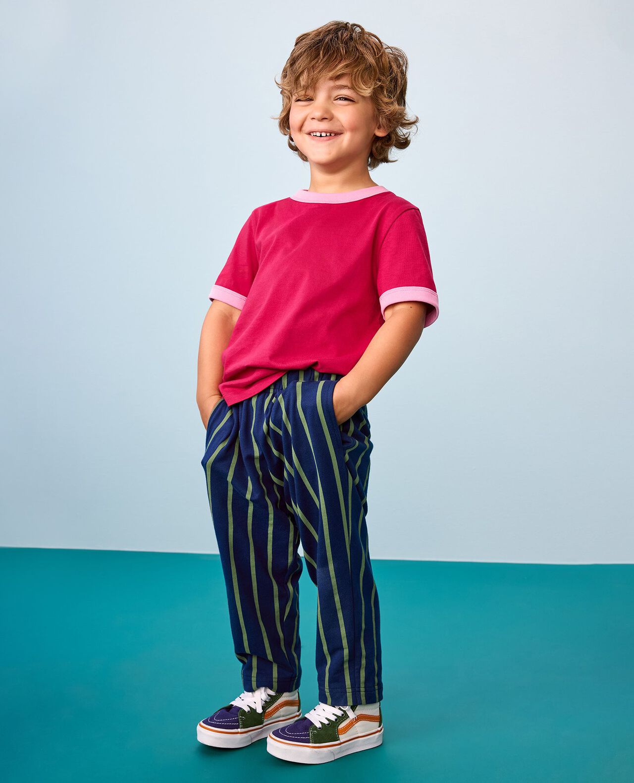 French Terry Tapered Pants