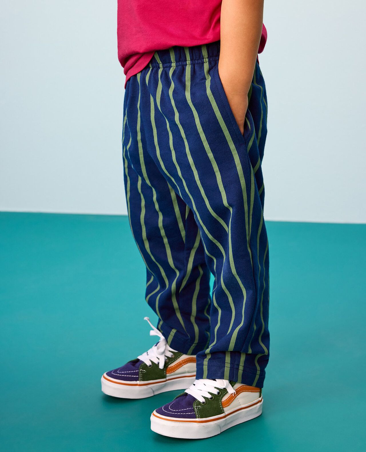 French Terry Tapered Pants - Image 4