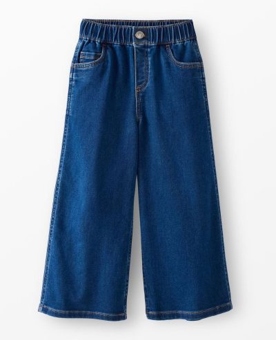 Supersoft Denim Wide Leg Pants