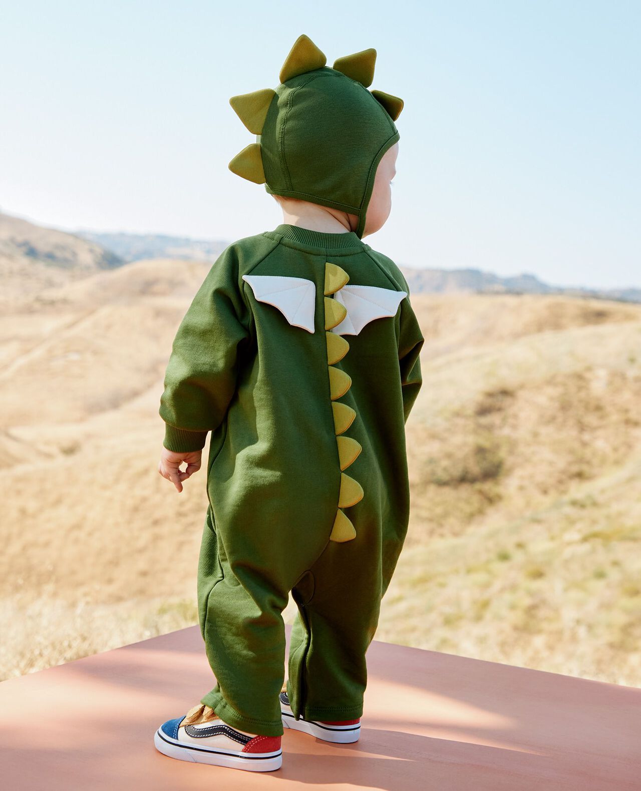 Baby Halloween Dragon One-Piece with Hat - Image 4