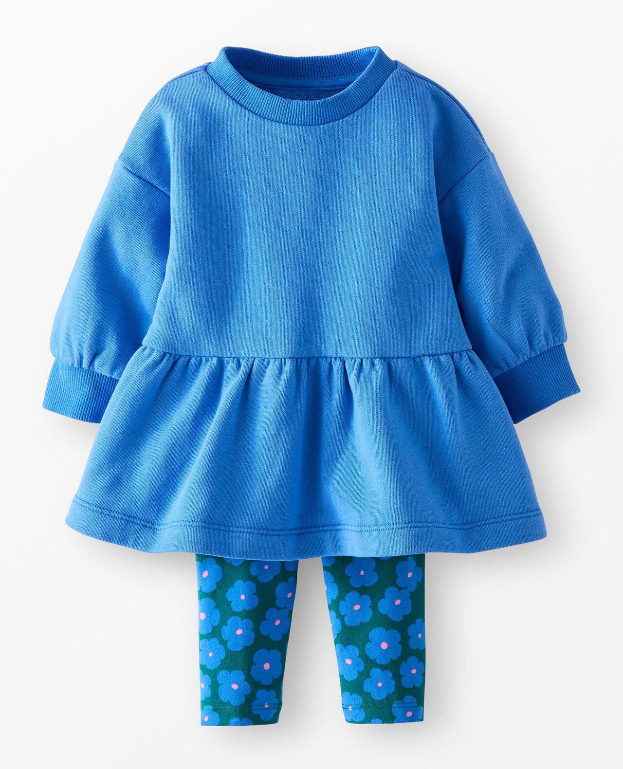 Baby French Terry Dress & Leggings Set - Image 2