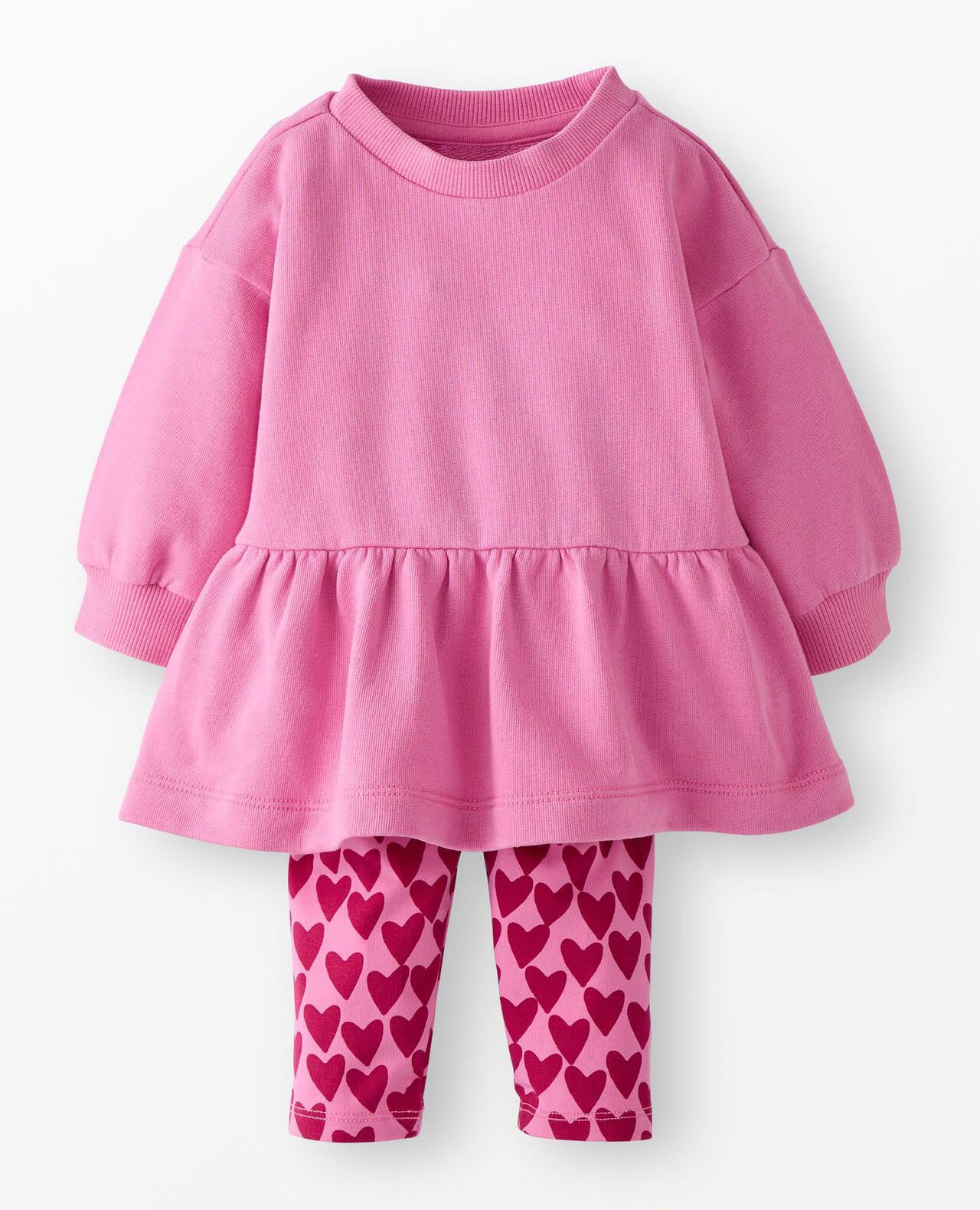 Baby French Terry Dress & Leggings Set