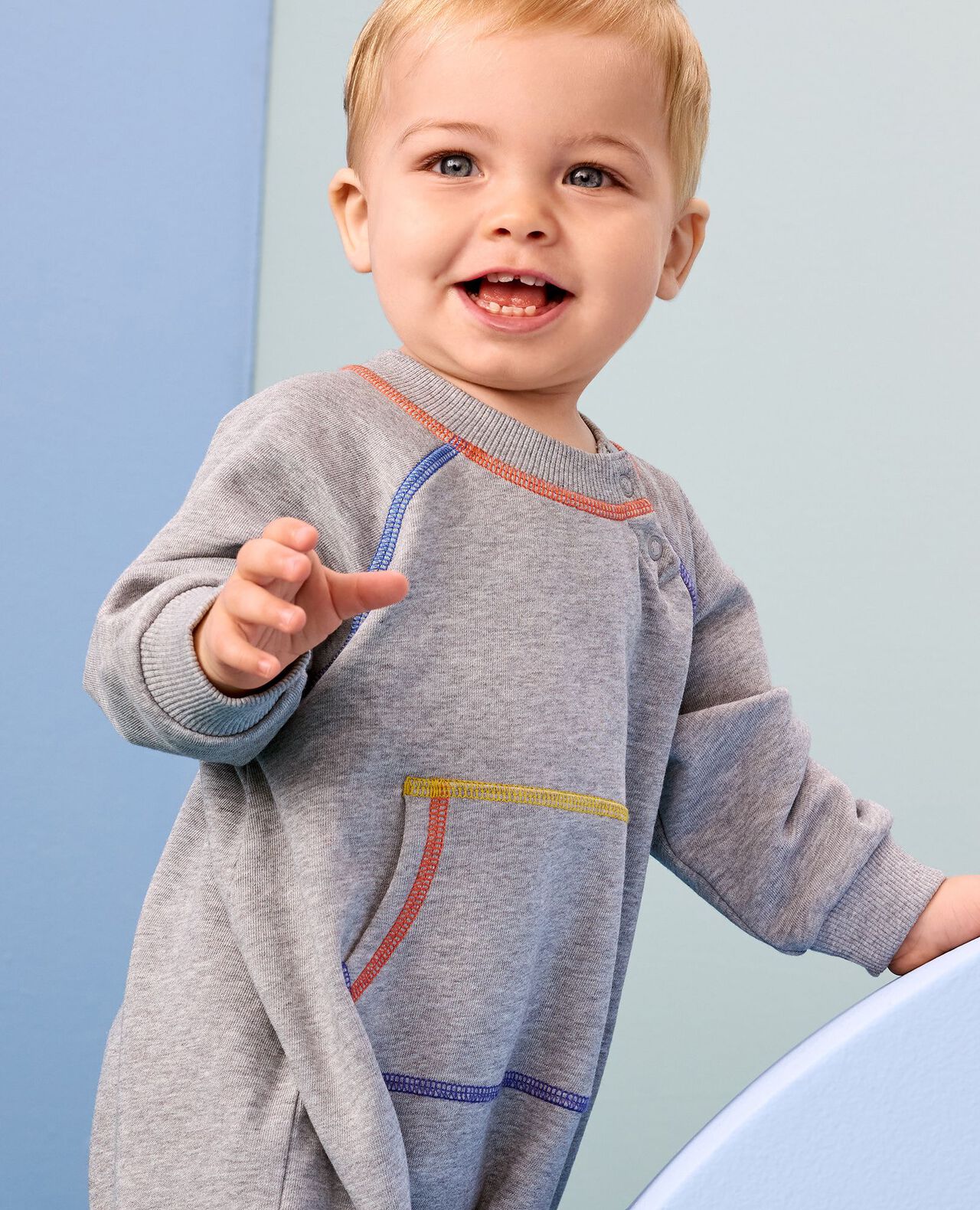 Baby French Terry Romper - Image 6