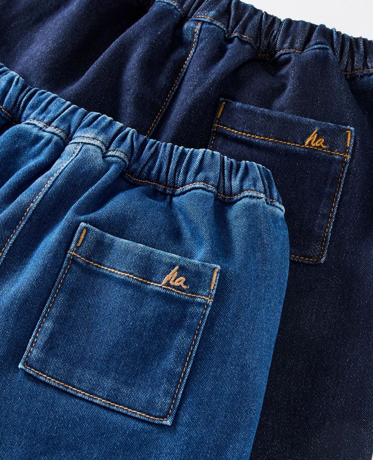 Baby Supersoft Denim Barrel Pants - Image 2
